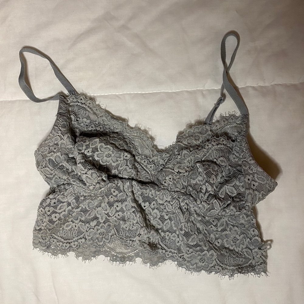 Light grey Aerie Bralette